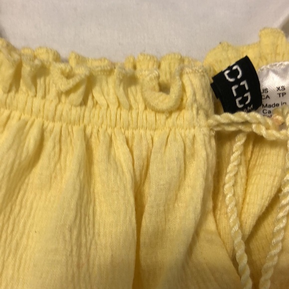 H&M girls Short Off-the-shoulder Top - Picture 7 of 8